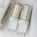 GobekUsa LED G4 G9 E14 85-265V Bulbs for Crystal Chandeliers Dining Room Floor Light