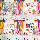 GobekUsa Birthday Wall Tapestry Decoration Party Bedroom Hanging Cloth