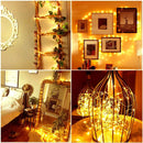 GobekUsa Copper Wire Fairy Lights for Christmas Tree Wedding Party