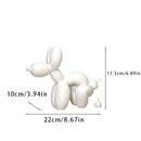 GobekUsa Balloon Dog Sculpture: Funny Puppy Resin Craft for Home Decor