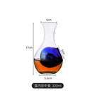 GobekUsa Crystal Glass Wine Decanter & Sake Glass Set- Hamster Nest Design
