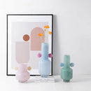 GobekUsa Glass Vase with Ears: Floral Arrangement Accessory