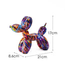 GobekUsa Balloon Dog Sculpture Modern Decor Black White Pink Room Figurines