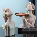 GobekUsa Butterfly Fairy Resin Statue | Creative Desktop Figurine for Girlfriend's Gift