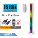 GobekUsa LED Sound Control Light Bar with Bluetooth for Car Room TV Decoration