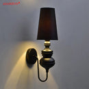 GobekUsa Guards Wall Lamps: Gold Silver Black White Decor Lighting Fixture for Hotel Home.