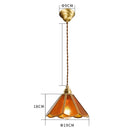 GobekUsa Glass LED Pendant Lamp: Modern Copper Nordic Indoor Lighting for Home, Coffee, Bedroom & Living Room