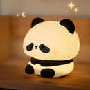 GobekUsa Animal Silicone Night Light USB Rechargeable Timer Baby Kids Bedside Lamp