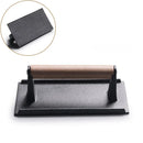 GobekUsa Cast Iron Burger Press for Grill Hamburger Steak Heavy-Duty Meat Press