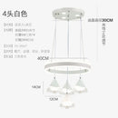 GobekUsa Elegant 4-Head LED Dining Table Chandelier