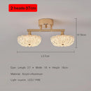 GobekUsa Gold LED Ceiling Light for Home Bedroom Living Room Kitchen Lighting Fixtures