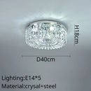 GobekUsa Crystal Ring LED Ceiling Lamp for Modern Luxury Living