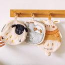 GobekUsa Cartoon Sloth Hand Towels: Soft, Absorbent, Quick Drying & Hanging Design for Kids