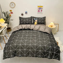 GobekUsa Cartoon Printed Bedding Set: Bed Sheet, Duvet Cover, Pillowcases