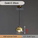 GobekUsa Industrial Glass Pendant Light for Dining Table, Kitchen, Bar, Office - E27