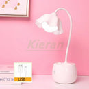 GobekUsa Lotus Floor Lamp: Modern LED Desk Lamp for Bedroom Study Living Room