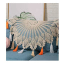 GobekUsa Cotton Macrame Tassel Wall Hanging Tapestry or Tablecloth