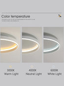 GobekUsa Bedroom Lamp Ceiling Lights Modern Minimalist Master Bedroom Warm LED Lighting