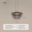 Nordic Glass Pendant Light in Green or Gray