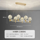 GobekUsa Crystal Chandelier: Dandelion Design for Luxe Living Room, Dining, or Master Bedroom