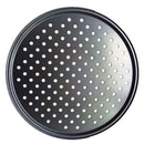 GobekUsa Carbon Steel Perforated Pizza Pan Non Stick Baking Tray with Holes