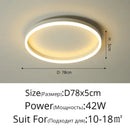 GobekUsa Circular LED Ceiling Lights for Home Decor and Indoor Lighting