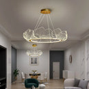 GobekUsa Ginkgo Leaf Chandelier Nordic Pendant Light for Living Dining Bedroom