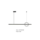 GobekUsa Geometric Copper Chandelier: Minimalist Atmosphere for Bars and Restaurants