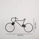 GobekUsa Industrial Bicycle Pendant Light for Living Room, Restaurant, and Bar