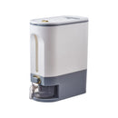 GobekUsa Large Capacity Rice Dispenser Kitchen Grain Container Moisture Proof Cereal Storage Box