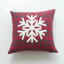 GobekUsa Christmas Plaid Print Pillow Case Set - Festive Holiday Home Decor