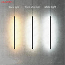 GobekUsa LED Pendant Light: Adjustable Line Strip Hanging Lamp for Modern Home Decor