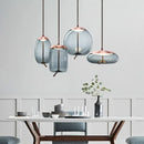 GobekUsa Glass Knot Pendant Chandelier Light for Bedroom Kitchen Dining Room