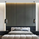 GobekUsa Glass LED Chandelier for Bedroom Dining Room Bar Office Eco-Friendly Nordic Design