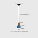 GobekUsa Cement LED Pendant Lamp Industrial Decor Bedroom Living Room Bar Cafe