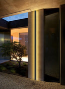 Wavey Outdoor Wall Sconce