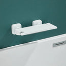 GobekUsa Gray Wall Mounted Waterfall Faucet Set for Bath and Shower