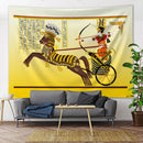 GobekUsa Egyptian Psychedelic Murals Tapestry Wall Hanging Hippie Bohemian Tarot Decor