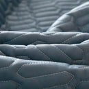 GobekUsa Cooling Latex Fitted Sheet Set: Soft 3-Layer Mattress Protector for Hot Sleepers