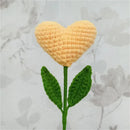 GobekUsa Knitted Sunflower & Rabbit Bouquet: Handmade Crochet DIY Home Decor & Gift