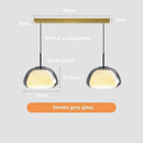 GobekUsa Glass Jelly Pendant Lamp - Minimalist Luxury Design for Home Living Room