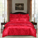 GobekUsa Jacquard Luxury Bedding Set - King Size Duvet Cover & Bed Quilts - High Quality Home Textile