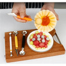 GobekUsa Double-end Kitchen Tool: Mini Ball Digger & Melon Spoon for Cooking and Ice Cream