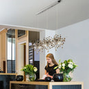 GobekUsa LED Chandelier: Modern Simplicity for Living, Dining Room, Kitchen, Bedroom - Home Decor Light Fixture