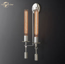 GobekUsa Glass Double Sconce LED Wall Light Retro Fixture Lighting