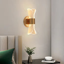 GobekUsa Gold Nordic Acrylic LED Wall Lights for Bedroom Living Room Decoration