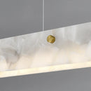 GobekUsa Black Marble Pendant Chandelier - Modern Long Design for Home Decor