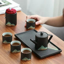GobekUsa Japanese Ceramic Tea Coffee Cup Porcelain Drinkware Mug - Single Pottery