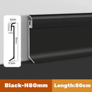 GobekUsa LED Skirting Line Aluminum Profile for Stylish Backlighting, Stair Lighting & Wall Trim