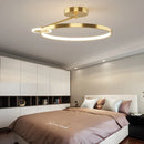GobekUsa Circular LED Ceiling Lamp with Remote Control for Bedroom & Aisle Lighting